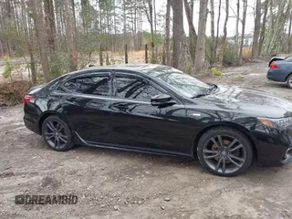 2019 Acura TLX w/A-Spec Pkg with VIN 19UUB1F6XKA004794, listed as a IAAI auction lot 41761436 with 91,087 mi miles. Bid and sale history available at carsss.com. Image 13.