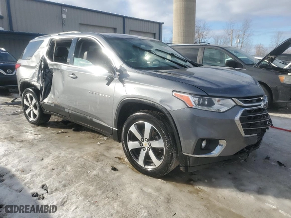 2019 Chevrolet Traverse LT Leather with VIN 1GNEVHKW2KJ167102, listed as a Copart auction lot 43762225 with 60,811 mi miles and Clean Title. Bid and sale history available at carsss.com. Image 4.