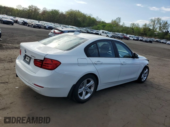 2013 BMW 3 Series 328i xDrive with VIN WBA3B3G5XDNR79929, listed as a Copart auction lot 53758945 with 58,591 mi miles and Salvage Title. Bid and sale history available at carsss.com. Image 3.