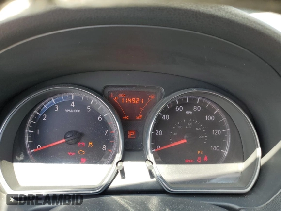 2014 Nissan Note SV with VIN 3N1CE2CP3EL372822, listed as a Copart auction lot 53089685 with 114,921 mi miles and Salvage title. Bid and sale history available at DreamBid. Image 9.