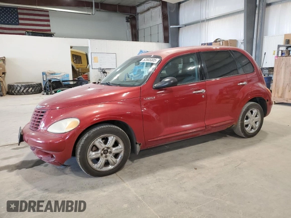 2003 Chrysler PT Cruiser Touring with VIN 3C4FY58B43T606480, listed as a Copart auction lot 52685305 with 97,241 mi miles and Salvage Title. Bid and sale history available at carsss.com. Image 1.