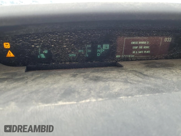 2014 Toyota Prius Four with VIN JTDKN3DU6E0384060, listed as a Copart auction lot 48181405 with 171,143 mi miles and Clean Title. Bid and sale history available at DreamBid. Image 9.