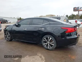 2018 Nissan Maxima S with VIN 1N4AA6AP7JC385580, listed as a IAAI auction lot 41748213 with 96,240 mi miles and . Bid and sale history available at carsss.com. Image 15.