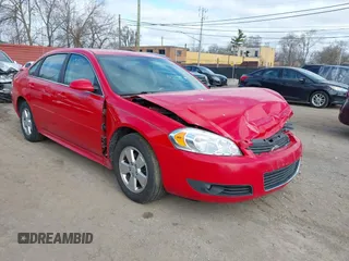 2011 Chevrolet Impala LT Fleet z VIN 2G1WG5EK1B1303527, wystawiony jako IAAI lot #42034412 z przebiegiem 154 628 mil mil oraz . Historia ofert i sprzedaży dostępna na DreamBid. Obrazek 1.