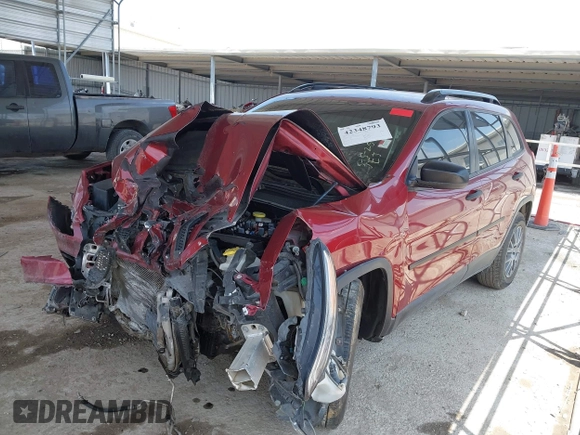 2017 Jeep Cherokee Altitude with VIN 1C4PJLAB4HW640458, listed as a IAAI auction lot 42348793 with 123,062 mi miles and . Bid and sale history available at DreamBid. Image 16.