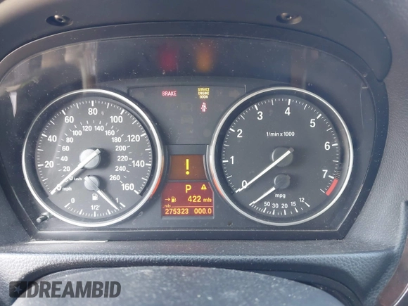 2008 BMW 3 Series 328xi with VIN WBAVC735X8KX92684, listed as a IAAI auction lot 42108049 with 275,323 mi miles. Bid and sale history available at carsss.com. Image 7.