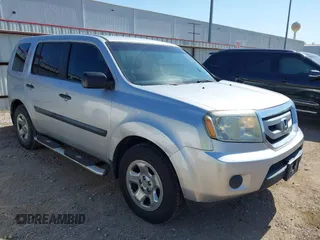 2011 Honda Pilot LX with VIN 5FNYF3H25BB053158, listed as a IAAI auction lot 42256370 with 216,957 mi miles and . Bid and sale history available at DreamBid. Image 1.