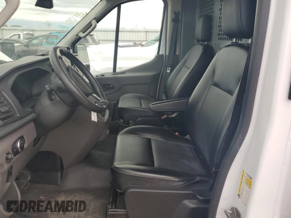 2021 Ford Transit Cargo with VIN 1FTBR1C81MKA78027, listed as a Copart auction lot 79514004 with Not Provided miles and Salvage Title. Bid and sale history available at DreamBid. Image 7.