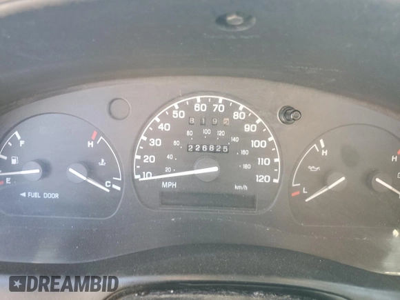 1999 Ford Ranger XL with VIN 1FTYR10C0XUA50781, listed as a Copart auction lot 47139855 with 226,825 mi miles and Clean Title. Bid and sale history available at DreamBid. Image 9.