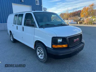 2013 GMC Savana Cargo Van with VIN 1GTS8AF44D1151490, listed as a Copart auction lot 79363094 with 93,210 mi miles and Clean Title. Bid and sale history available at carsss.com. Image 2.