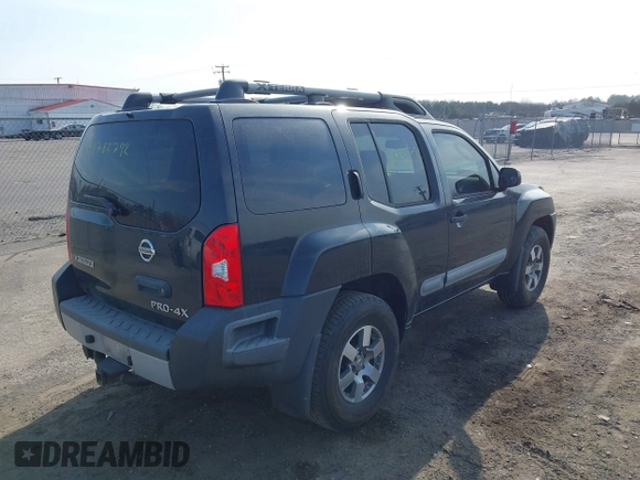 2012 Nissan Xterra S with VIN 5N1AN0NW1CC509953, listed as a IAAI auction lot 41782792 with 153,613 mi miles and . Bid and sale history available at DreamBid. Image 4.