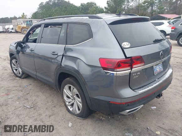 2021 Volkswagen Atlas SE с VIN 1V2KR2CAXMC513192, выставлен на аукционе IAAI как лот 41566796 с пробегом 91 794 миль миль и . История ставок и продаж доступна на DreamBid. Изображение 3.