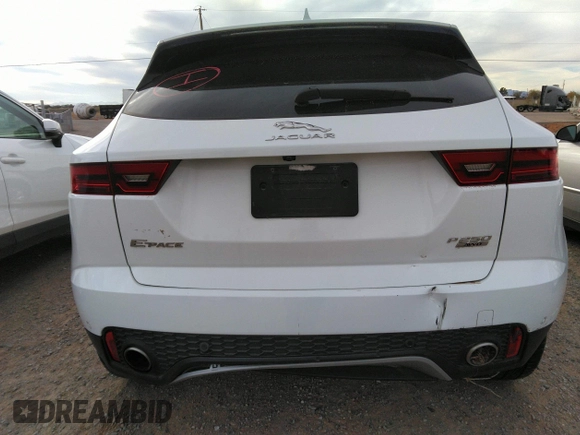 2019 Jaguar E-Pace SE with VIN SADFP2FX8K1Z46709, listed as a IAAI auction lot 40674113 with 52,941 mi miles and . Bid and sale history available at DreamBid. Image 6.
