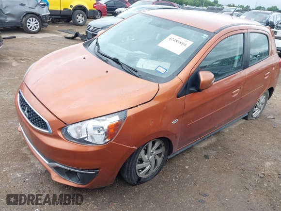 2018 Mitsubishi Mirage SE with VIN ML32A4HJ4JH012880, listed as a IAAI auction lot 42486804 with 28,468 mi miles and . Bid and sale history available at DreamBid. Image 17.