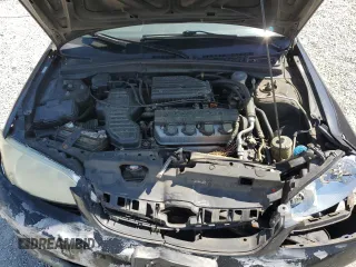 2004 Honda Civic LX with VIN 2HGES16594H523349, listed as a Copart auction lot 53368775 with 210,648 mi miles and Salvage Title. Bid and sale history available at carsss.com. Image 11.