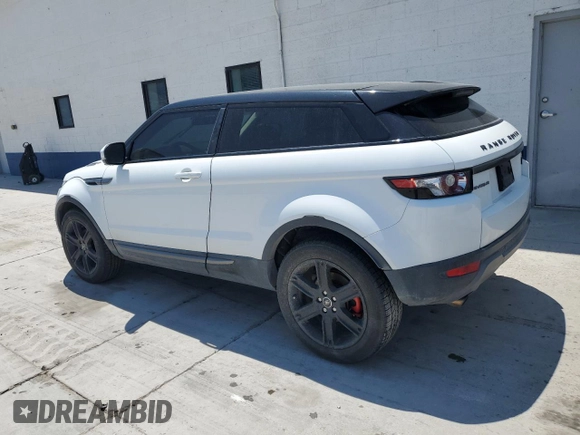 2013 Land Rover Range Rover Evoque Pure Plus with VIN SALVP1BGXDH808082, listed as a Copart auction lot 59418995 with 130,952 mi miles and Salvage title. Bid and sale history available at DreamBid. Image 2.