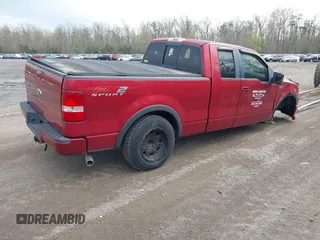 2008 Ford F-150 STX with VIN 1FTRX12W48KC19733, listed as a IAAI auction lot 41213502 with 240,267 mi miles and . Bid and sale history available at carsss.com. Image 4.