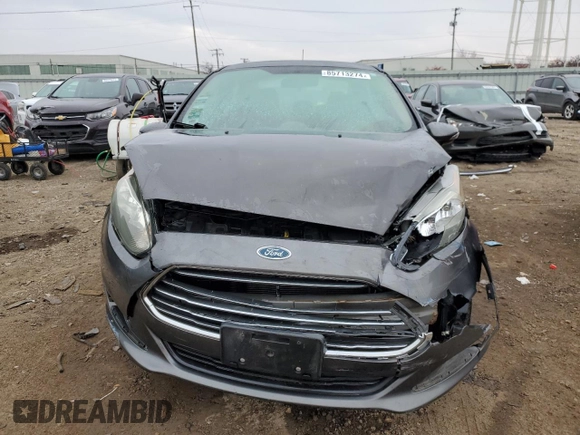 2015 Ford Fiesta SE with VIN 3FADP4BJ6FM163614, listed as a Copart auction lot 85713274 with 107,111 mi miles and Salvage Title. Bid and sale history available at carsss.com. Image 5.
