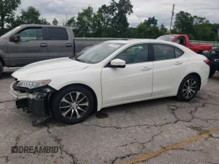 2015 Acura TLX Technology z VIN 19UUB1F51FA012795, wystawiony jako Copart lot #57059395 z przebiegiem 52 563 mil mil oraz Szkoda całkowita • Salvage title. Historia ofert i sprzedaży dostępna na DreamBid. Obrazek 1.
