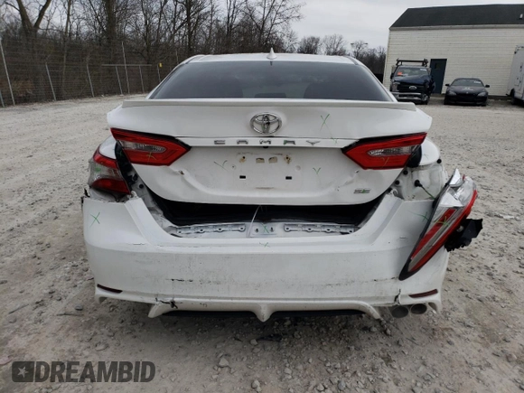 2019 Toyota Camry LE with VIN 4T1B11HK3KU171964, listed as a Copart auction lot 83823204 with 169,197 mi miles and Salvage Title. Bid and sale history available at carsss.com. Image 6.