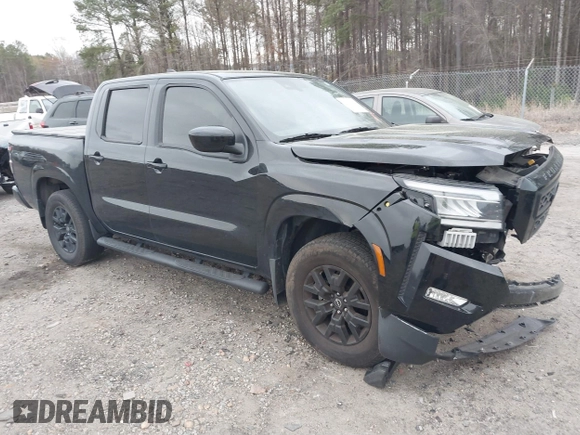 2023 Nissan Frontier PRO-4X with VIN 1N6ED1EK5PN658692, listed as a IAAI auction lot 41844237 with 50,358 mi miles. Bid and sale history available at carsss.com. Image 1.