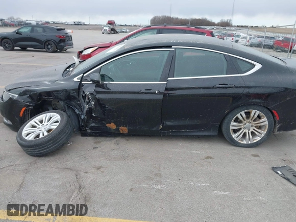 2015 Chrysler 200 Limited with VIN 1C3CCCAB5FN546251, listed as a IAAI auction lot 41860725 with 171,380 mi miles. Bid and sale history available at carsss.com. Image 14.