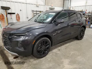 2022 Chevrolet Blazer LT with VIN 3GNKBJRS5NS164901, listed as a Copart auction lot 57859155 with Not provided miles and Salvage title. Bid and sale history available at DreamBid. Image 1.