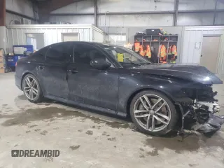 2018 Audi S6 Premium Plus with VIN WAUFFAFC1JN036698, listed as a Copart auction lot 47307695 with 73,371 mi miles and Salvage Title. Bid and sale history available at carsss.com. Image 4.
