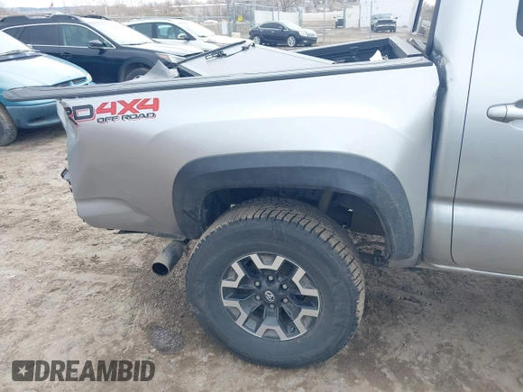 2023 Toyota Tacoma 4WD SR with VIN 3TMCZ5AN0PM609672, listed as a IAAI auction lot 41830191 with 24,244 mi miles. Bid and sale history available at carsss.com. Image 6.
