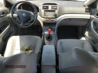 2006 Acura TSX Navi with VIN JH4CL95966C014989, listed as a Copart auction lot 58753795 with 165,823 mi miles and Salvage title. Bid and sale history available at DreamBid. Image 8.
