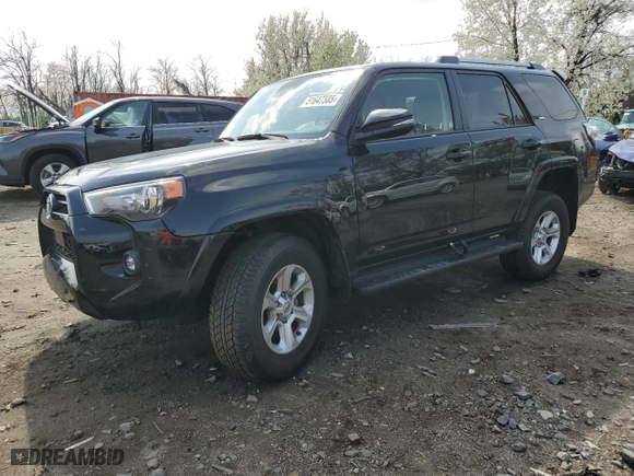2023 Toyota 4Runner SR5 Premium with VIN JTENU5JR0P6135311, listed as a Copart auction lot 51647385 with 27,394 mi miles and Non Repairable. Bid and sale history available at carsss.com. Image 1.