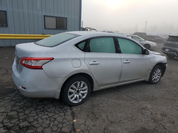 2015 Nissan Sentra S with VIN 3N1AB7AP8FY238716, listed as a Copart auction lot 82577214 with 150,859 mi miles and Salvage Title. Bid and sale history available at carsss.com. Image 3.
