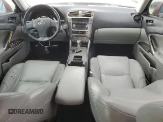 2006 Lexus IS 250 Manual with VIN JTHBK262165005368, listed as a Copart auction lot 54226295 with 182,659 mi miles and Clean Title. Bid and sale history available at carsss.com. Image 8.
