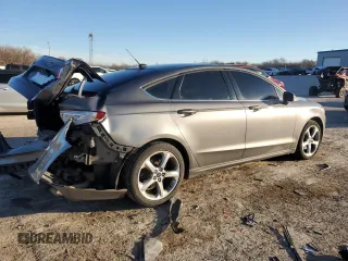 2014 Ford Fusion SE with VIN 1FA6P0HD1E5366692, listed as a Copart auction lot 43442095 with 97,335 mi miles and Salvage Title. Bid and sale history available at DreamBid. Image 3.