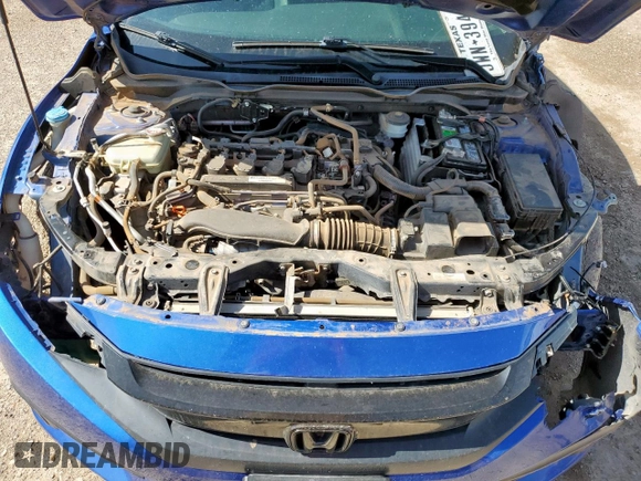 2017 Honda Civic EX-L z VIN 19XFC1F77HE026948, wystawiony jako Copart lot #57973445 z przebiegiem 97 619 mil mil oraz Szkoda całkowita • Salvage title. Historia ofert i sprzedaży dostępna na DreamBid. Obrazek 11.