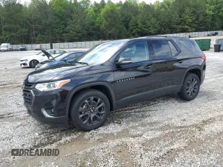 2019 Chevrolet Traverse RS z VIN 1GNERJKW5KJ295006, wystawiony jako Copart lot #56481095 z przebiegiem 86 399 mil mil oraz Szkoda całkowita • Salvage title. Historia ofert i sprzedaży dostępna na DreamBid. Obrazek 1.