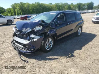 2023 Toyota Sienna Limited z VIN 5TDZSKFC1PS106060, wystawiony jako Copart lot #54187105 z przebiegiem 17 341 mil mil oraz Szkoda całkowita • Salvage title. Historia ofert i sprzedaży dostępna na DreamBid. Obrazek 1.