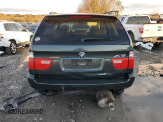 2006 BMW X5 3.0i with VIN 5UXFA13596LY39400, listed as a Copart auction lot 79711194 with 0 mi miles and Salvage Title. Bid and sale history available at carsss.com. Image 6.
