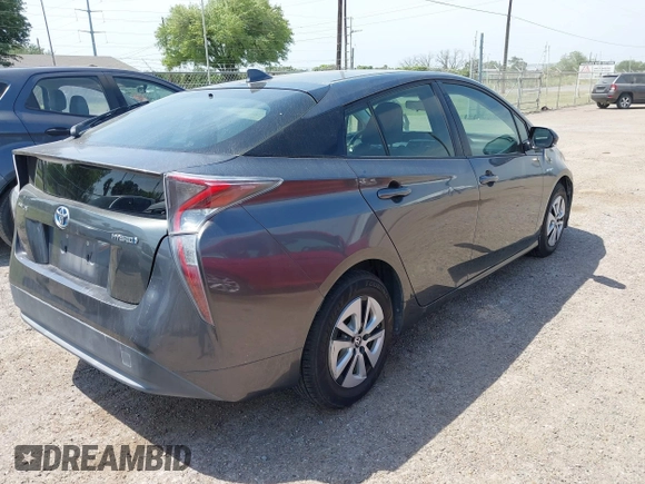 2016 Toyota Prius Four with VIN JTDKARFUXG3021631, listed as a IAAI auction lot 42068229 with 1 mi miles. Bid and sale history available at carsss.com. Image 4.