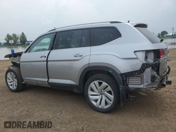 2021 Volkswagen Atlas SEL with VIN 1V2BR2CA6MC550823, listed as a Copart auction lot 65885005 with 158,380 mi miles and Salvage title. Bid and sale history available at DreamBid. Image 2.