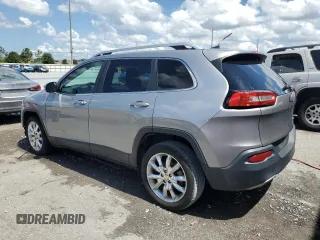 2017 Jeep Cherokee Limited with VIN 1C4PJLDB5HW597759, listed as a Copart auction lot 61953425 with 126,432 mi miles and Salvage title. Bid and sale history available at DreamBid. Image 2.