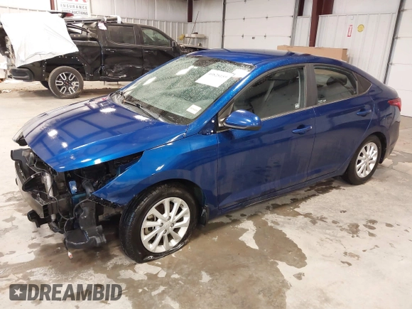 2019 Hyundai Accent SE with VIN 3KPC24A31KE080216, listed as a IAAI auction lot 40828159 with 53,496 mi miles. Bid and sale history available at carsss.com. Image 18.