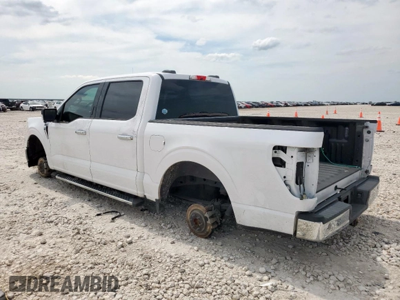 2021 Ford F-150 XL with VIN 1FTEW1C53MKD32347, listed as a Copart auction lot 59363075 with 111,827 mi miles and Salvage title. Bid and sale history available at DreamBid. Image 2.