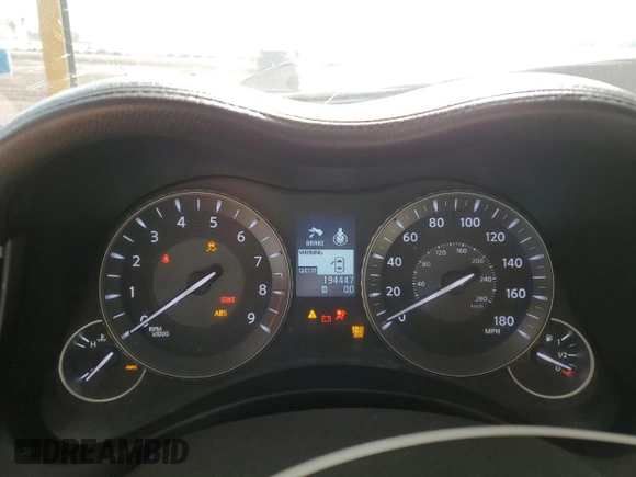 2011 Infiniti M with VIN JN1BY1APXBM324638, listed as a Copart auction lot 51014985 with 194,447 mi miles and Salvage title. Bid and sale history available at DreamBid. Image 9.