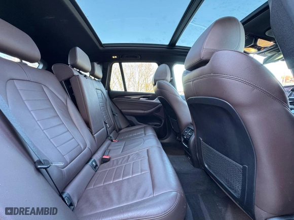 2020 BMW X3 sDrive30i with VIN 5UXTY3C01L9B29921, listed as a Copart auction lot 52831635 with 133,063 mi miles and Clean Title. Bid and sale history available at carsss.com. Image 6.
