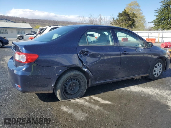 2013 Toyota Corolla L with VIN 2T1BU4EE4DC026895, listed as a Copart auction lot 53232715 with 60,774 mi miles and Salvage Title. Bid and sale history available at DreamBid. Image 3.