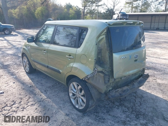 2011 Kia Soul + with VIN KNDJT2A26B7281206, listed as a IAAI auction lot 41919876 with 213,970 mi miles. Bid and sale history available at carsss.com. Image 3.