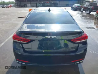 2015 Hyundai Genesis 3.8L with VIN KMHGN4JE3FU080540, listed as a IAAI auction lot 39274450 with 144,269 mi miles. Bid and sale history available at carsss.com. Image 16.