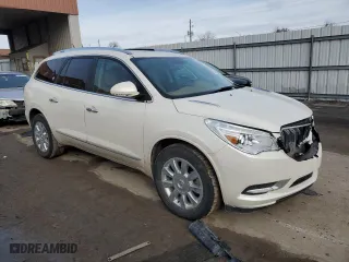 2015 Buick Enclave Leather with VIN 5GAKVBKD8FJ243534, listed as a Copart auction lot 46505335 with 109,883 mi miles and Salvage Title. Bid and sale history available at carsss.com. Image 4.