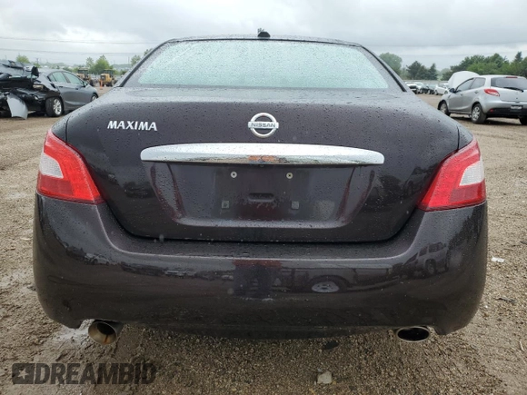 2010 Nissan Maxima SV with VIN 1N4AA5AP6AC805386, listed as a Copart auction lot 58983035 with 210,062 mi miles and Salvage title. Bid and sale history available at DreamBid. Image 6.
